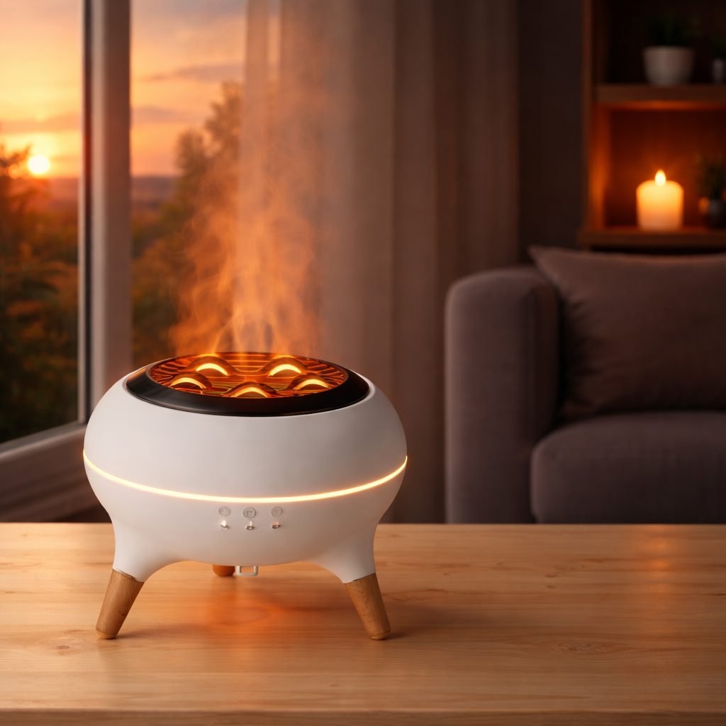 Dyfuzor Zapachowy jellyfish LED – Relaks i Design 2w1