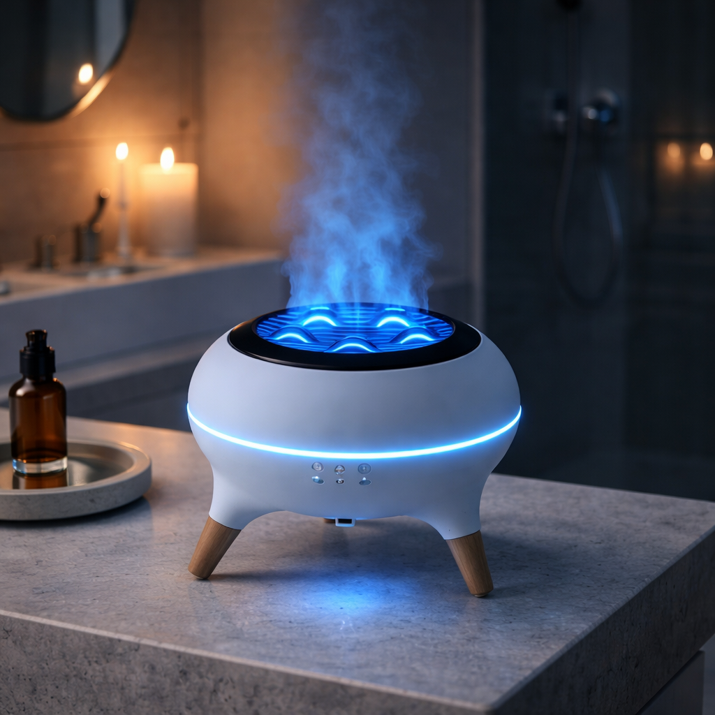 Dyfuzor Zapachowy jellyfish LED – Relaks i Design 2w1