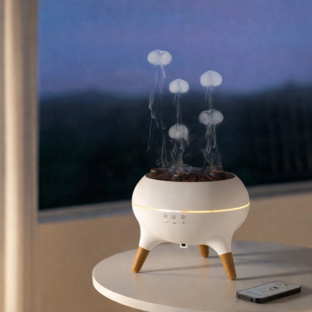 Dyfuzor Zapachowy jellyfish LED – Relaks i Design 2w1