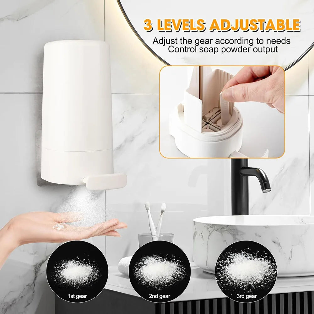 Soap Grinder for Bar Soap Wall-Mounted, No Drilling Waterproof Soap Container Cheese Grinder for Travel Kitchen Bathroom