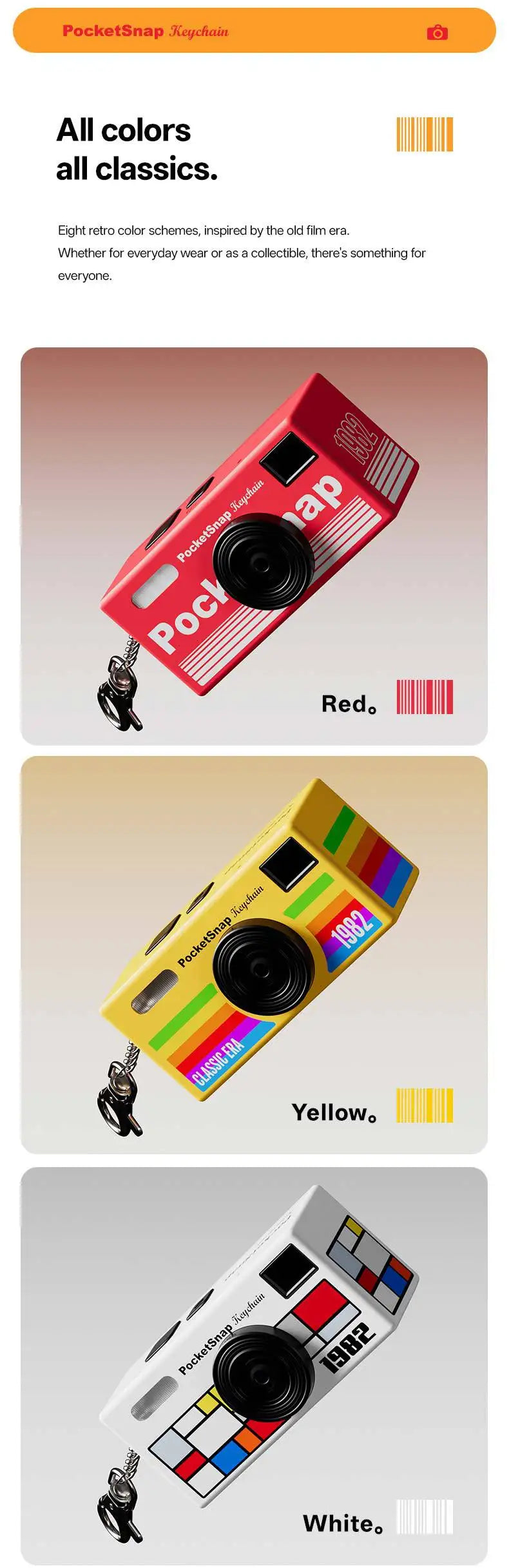 Classic Thumb Keychain Camera Screen HD 1080P Key Chain Portable Retro CCD Digital Camera Pocket DV Video Recorder Flash Lamp